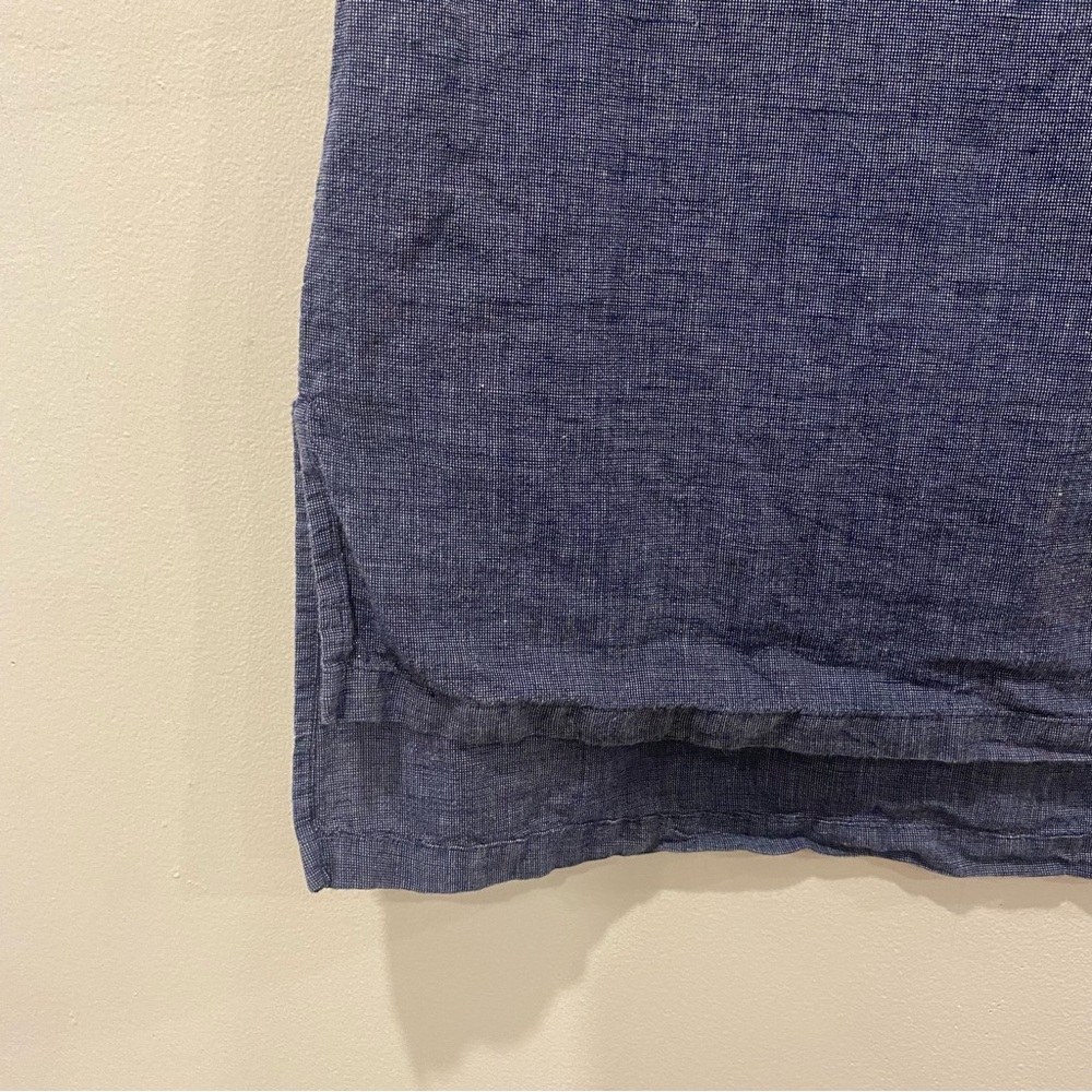 Ellen Tracy Linen blend sleeveless top - Picture 9 of 13